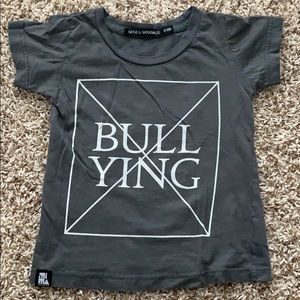 MINI & MAXIMUS “No Bullying” T-shirt